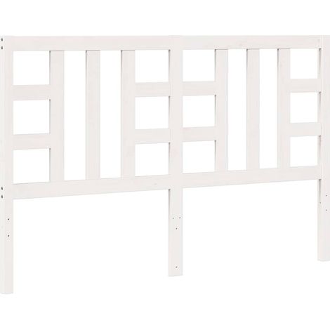 Maison Exclusive - Cabecero de cama madera maciza de pino blanco (1/5)