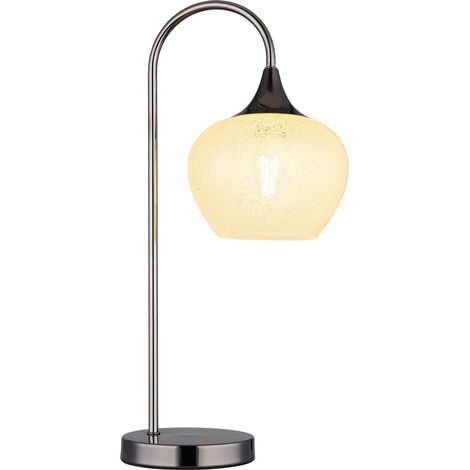 Globo - lámpara de mesa - MAXY - antracita - vidrio - lámpara de (1/5)