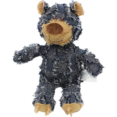Ours Robuste Indestructible Jouets pour Chiens pour mâcheurs agressifs Jouets pour Chiens Indestructibles Jouet à mâcher pour Chien en Peluche Jouets de Dentition pour Chiens (1/4)