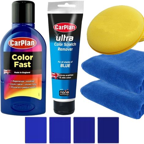 Cire bleue Carplan pour voiture + pâte à polir 3 en 1 pour voitures (1/5)