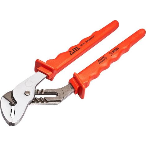 ITL Insulated Groove Joint Pliers 305mm - Heavy Duty Tool