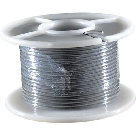 Rouleau de 5 mètres fil électrique 0,75mm² cuivre gris câble souple faisceau