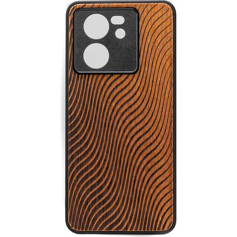 Bewood Holzetui für Xiaomi 13T / 13T Pro MERBAU WAVES (1/2)