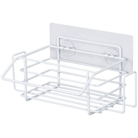 Organisateur d'évier, éponge de rangement, égouttoir, range-épices, panier d'égouttage, porte-bouteilles, torchon, cintre, barre transversale (1/5)