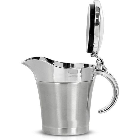 Edelstahl-Steaksaucentopf, Marmeladentopf, Tomatensaucentopf für Steak, Würzsaucentopf, Küchenutensilientopf, Saucentopf, kleine Größe (450-500 ml)