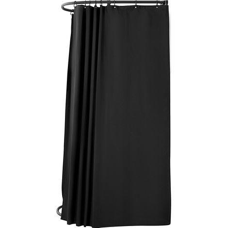 Mophorn Tragbare Umkleidekabine mit strapazierfähigen Polyestervorhängen, Sichtschutzkabine mit Beschattungsvorhang und Haken, geeignet für Boutiquen, Geschäfte und den Außenbereich,39 x 37 x 79 Zoll (1/5)
