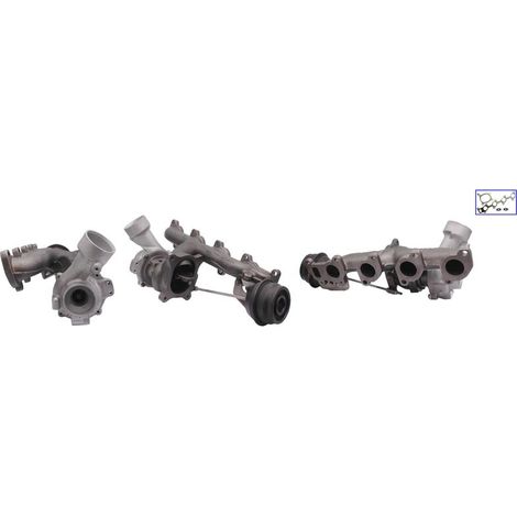 Turbocompresseur, suralimentation TMI PA54399700049 MERCEDES-BENZ 6460900280