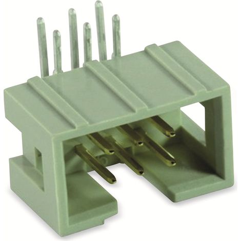 HARTING Wannenstiftleiste gewinkelt ohne Verriegelung, 09 18 516 6323, Kontakte 16