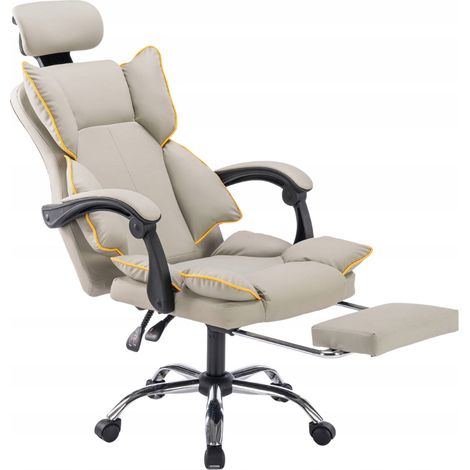 Silla giratoria de oficina ergonómica como gray (1/5)