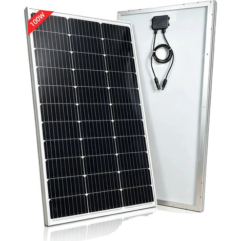 Panneau Solaire, 100W de Puissance, Construction Durable, 1pcs 100w panneau (1/2)