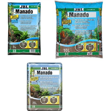 JBL Manado Naturbodengrund für Süßwasser Aquarien Zubehör (1/4)