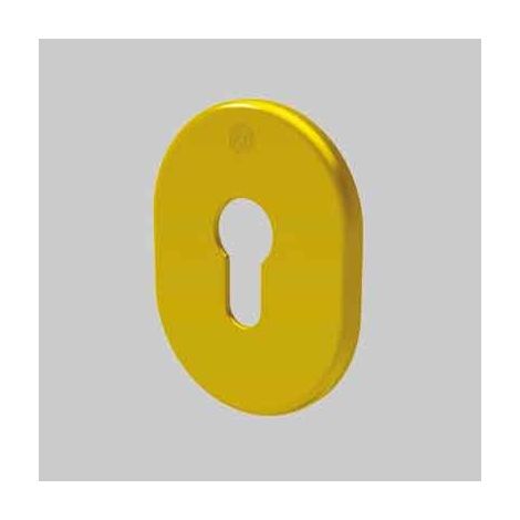 MOSTRINA ESTERNA/INTERNA PER CILINDRO EUROPEO '4302' SECUREMME Col. Bronzo anodizzato - SECUREMME