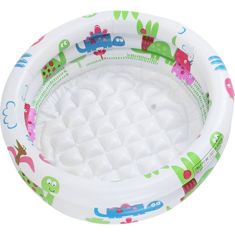 Baignoire gonflable ronde en PVC avec motif dinosaure pour enfants (1/5)
