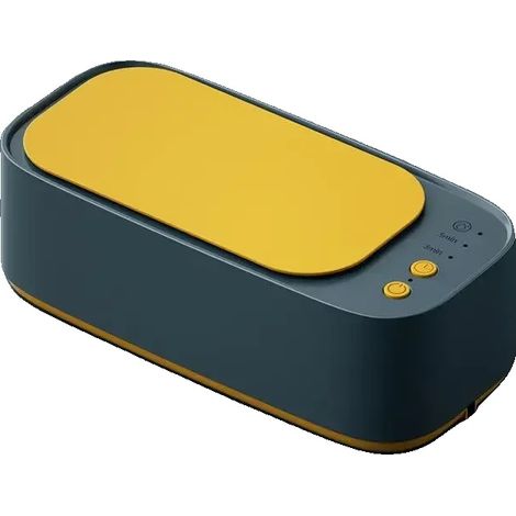 Limpiador ultrasónico, frecuencia de 45 kHz, tanque de acero inoxidable, color verde. (1/2)