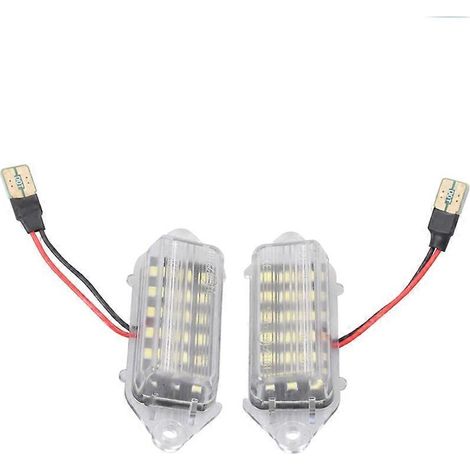 Éclairage de plaque d'immatriculation à LED 8341A099 pour VIII 2003-2017, X 2004-2008 et X 2008-2018
