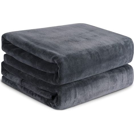 Toallas de baño RenFox 80 x 180 cm - Altamente absorbentes - Para sauna, ducha y piscina - Gris (1/5)