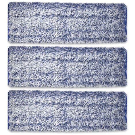 3 Pack Washable and Reusable Microfiber Dusting Pads for Bona Replacement 18 Inch Mop Family Used for Cleaning Hard Surface Floors (1/5)