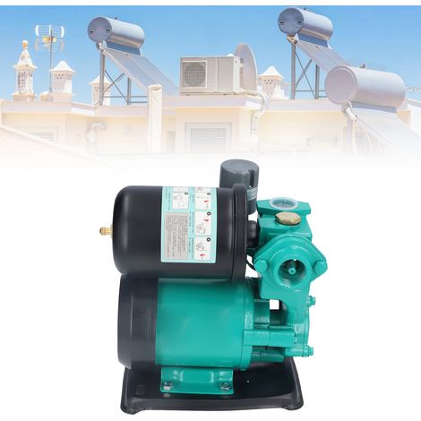 Pompe à eau chaude et froide 250 W, 220 V, 2860 tr/min, fil de cuivre pur, pompe de surpression pour eau du robinet domestique, puits et jardin (norme britannique) (1/5)