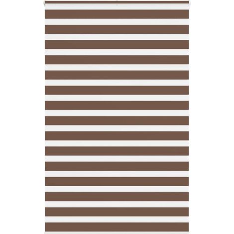 Doppelrollo Braun 150x200 cm Stoffbreite 145,9 cm Polyester