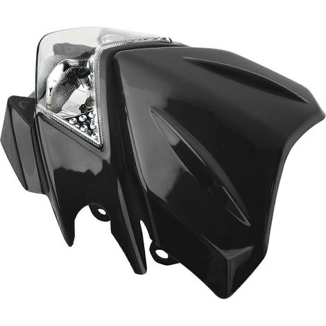 Motorrad-Frontscheinwerfer mit H4-Schnittstelle, wasserdichtem LED-Tagfahrlicht für KLX 110 125 150 230 250 300