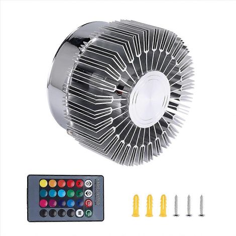 Colorful RGB Sunflower Wall Lamp Led Lighting For Indoor Decoration (1/5)