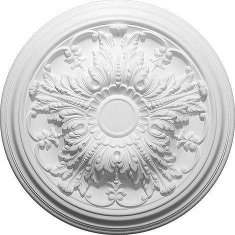 Rosace plafond 51 cm R034 - Polyuréthane (1/2)