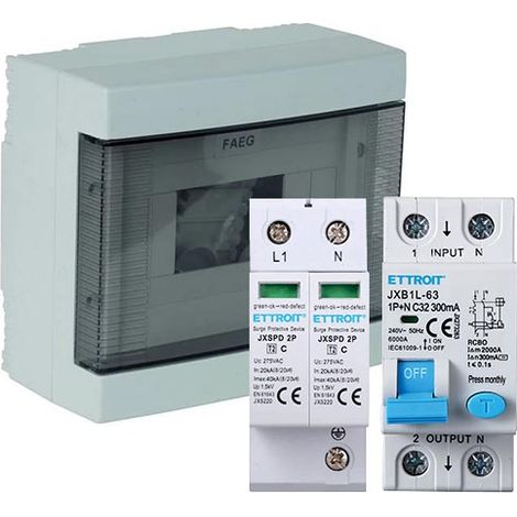 Einphasiges Wechselstrom-Feldpanel, 6-kW-Licht-Photovoltaik-System-Steuerpanel, 8 Module, wasserdicht IP40