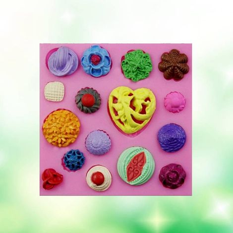 Silikon-Backform der Ocean-Serie zum Dekorieren, DIY-Kuchenform zum Backen von Fondant, Muffins und Desserts 04 (1/5)
