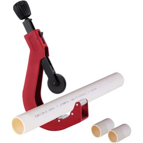 Coupe-tuyau en plastique,Coupe-tuyau en PVC PE PPR Tube Outils de coupe Coupe-tuyau en plastique 50mm-120mm (1/5)