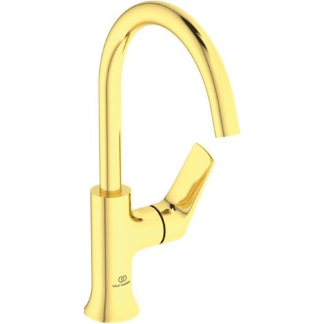 Ideal Standard La Dolce Vita - Waschtischarmatur, Gold gebürstet BD658A2 (1/4)