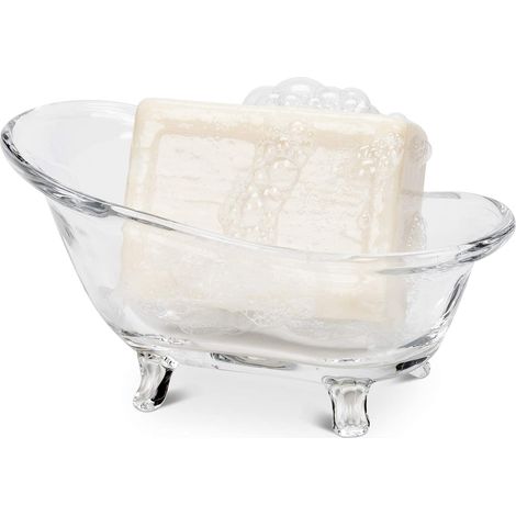 Porte-Savon en Verre pour Baignoire (1/2)