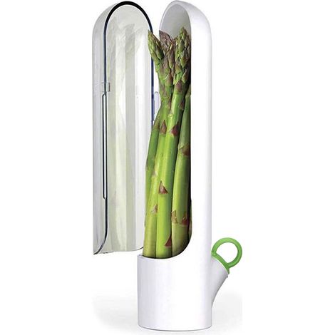 Boîte de Conservation pour Herbes Fraîches, Cilantro, Menthe, Persil et Asperges (1/5)