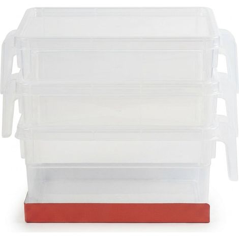 Set 4 Organizer Frigo / Contenitori Multiuso Hemax (1/4)