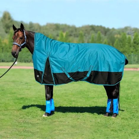 Manta exterior York para caballo tela duradera ligera