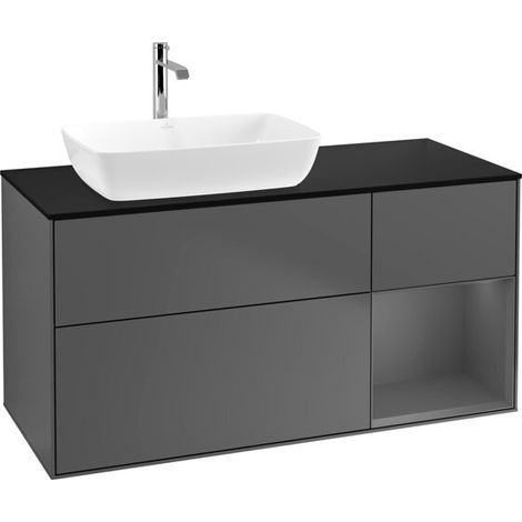 Villeroy & Boch F812GKGK Meuble sous-lavabo Finion F81 (1/2)