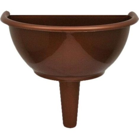 Vase à ossuaires en plastique cuivre, 20 cm de diamètre, 25 cm de hauteur, herbe