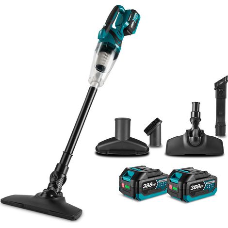 Scope elettriche Aspirapolvere con 2 Batterie +6 Accessorio (1/5)