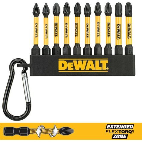 Schraubendreher Bits Set Dewalt 50 mm Standard Material