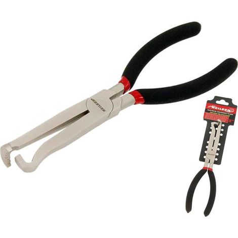 Neilsenb Electrical Disconnect Specialty Pliers for Push Tab Style Plugs 8"
