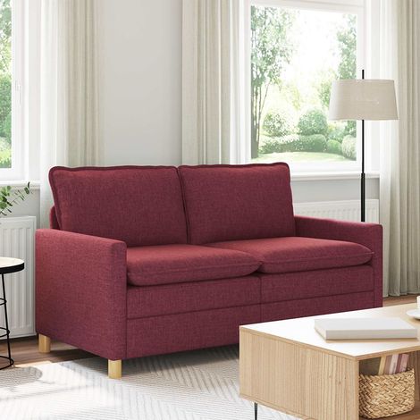 Sofá Rojo vino 156 x 81 x 87,5 cm Tela