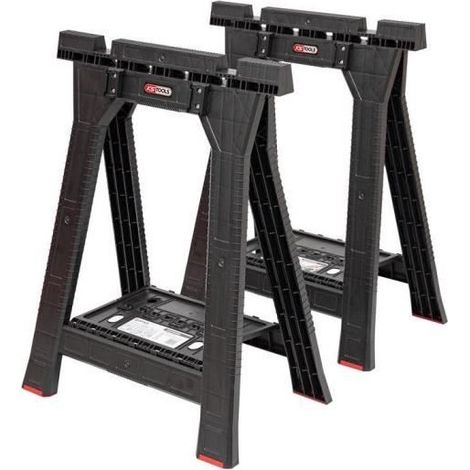 Tretaux - KS TOOLS - 850.0390F - Treteaux pieghevoli per cassa SCM - Treteaux per banco da lavoro - Treteau pieghevole (1/3)