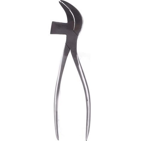 [JAMAIS UTILISÉ]Pince durable pour le travail du cuir, outil de maroquinerie, pinces pour cordonniers et selliers, argent (1/5)