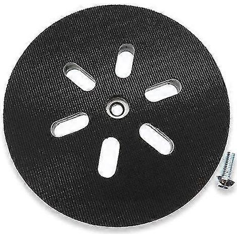 Plateau de ponçage et disque de ponçage de 150 mm pour ponceuse orbitale aléatoire Bosch Gex 150 AC, Pex 15 AE et Gex 150 Turbo (avec vis). (1/5)