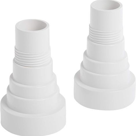 Kompatibel mit dem Intex und Bestway 4550 Multifunktions-Filterschlauchadapter-Set mit Dichtungen. (1/5)