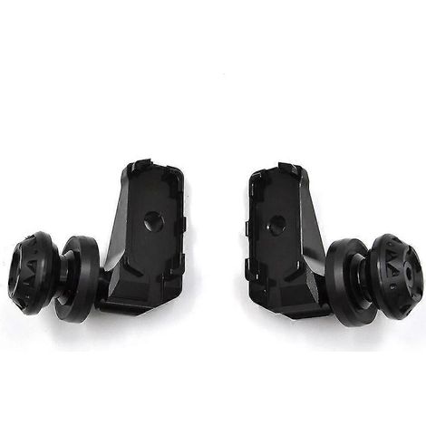 Für Yamaha YZF-R25 YZFR25 13-18 YZF-R3 YZFR3 YZF R3 R25 ABS MT 03 25 MT03 MT25 Hinterachs-Spindel-Kettenversteller-Schutz – Schwarz mit Gleitern (1/5)
