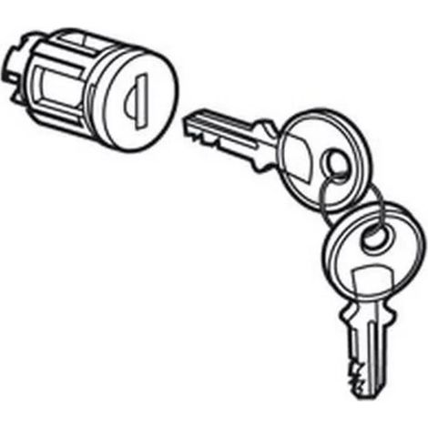 Legrand Schlüsselzylinder Metall kompatibel mit XL3800 XL3400