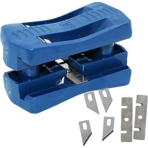 Araseur de chant manuel pour découpe précise des bandes de chant en PVC, stratifié et bois – Outil ergonomique pour plaquage et finition d’arêtes (1/5)