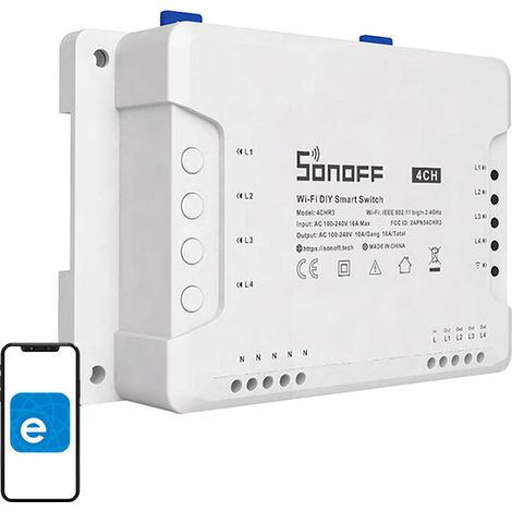 SONOFF 4CHR3 Smart WiFi-Schalter