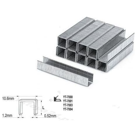 ZSZYWKI 1000 SZTUK 10MM TYP G 1.2X10.6 - YT-7024