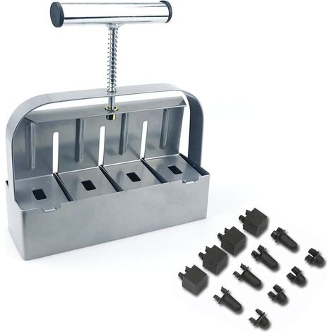 Blocage du Sol à la Main 2.36x1.96 inch Seed Block Makers at a Time Bloc de Terre pour Le démarrage des semences Terre de Jardin Terre d'empotage pour Les Plantes d'extérieur (1/5)